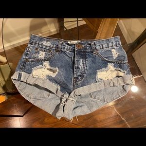 One teaspoon bandit shorts Size 25